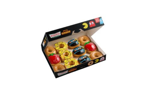 Boites d'assortiment Menu 6 12 doughnuts pac man