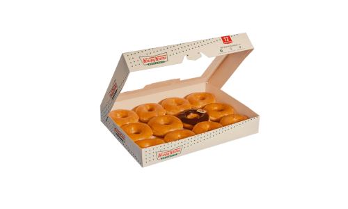 Boîte de 12 doughnuts coupe du monde krispy kreme