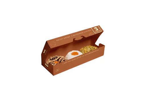 Boîte de 3 doughnuts Mohamed Cheikh Krispy Kreme