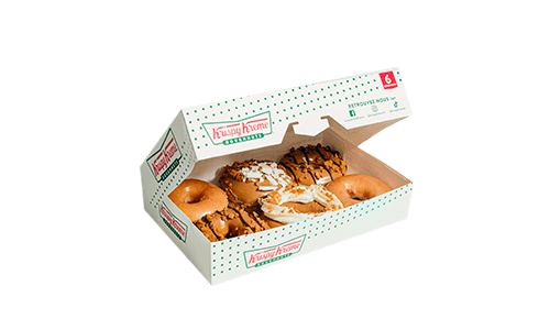 Boîte de 6 doughnuts Biscoff® speculoos