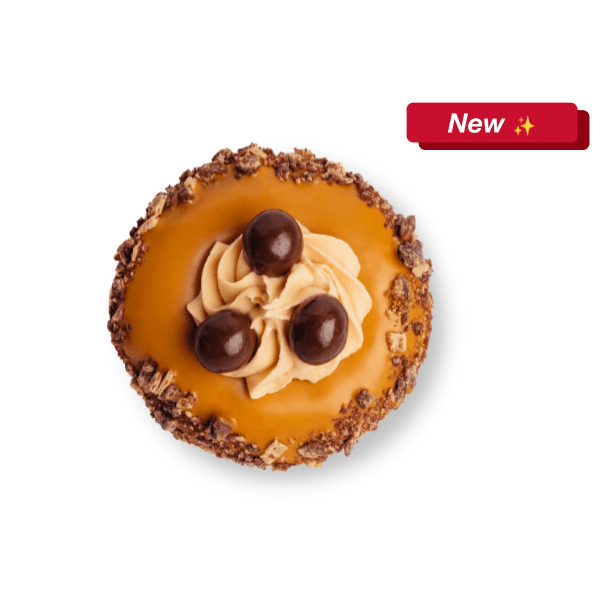 Caramel Doughnut made with KitKat®