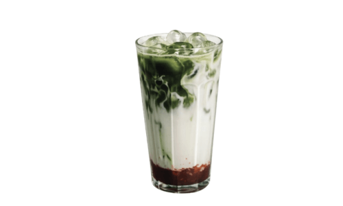 matcha-glacé-fraise