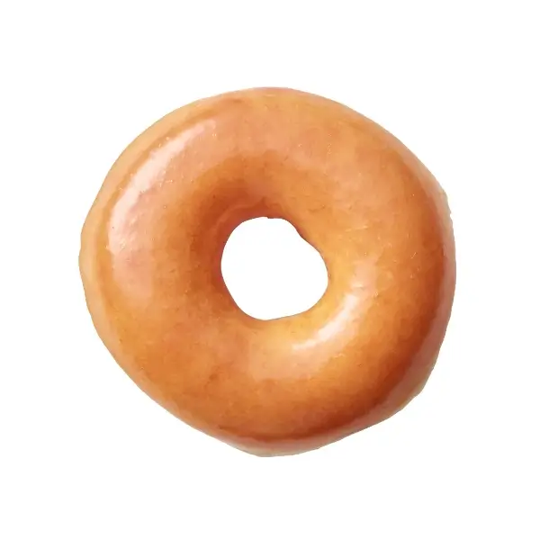 Signature Original Glazed doughnut with sugar glaze