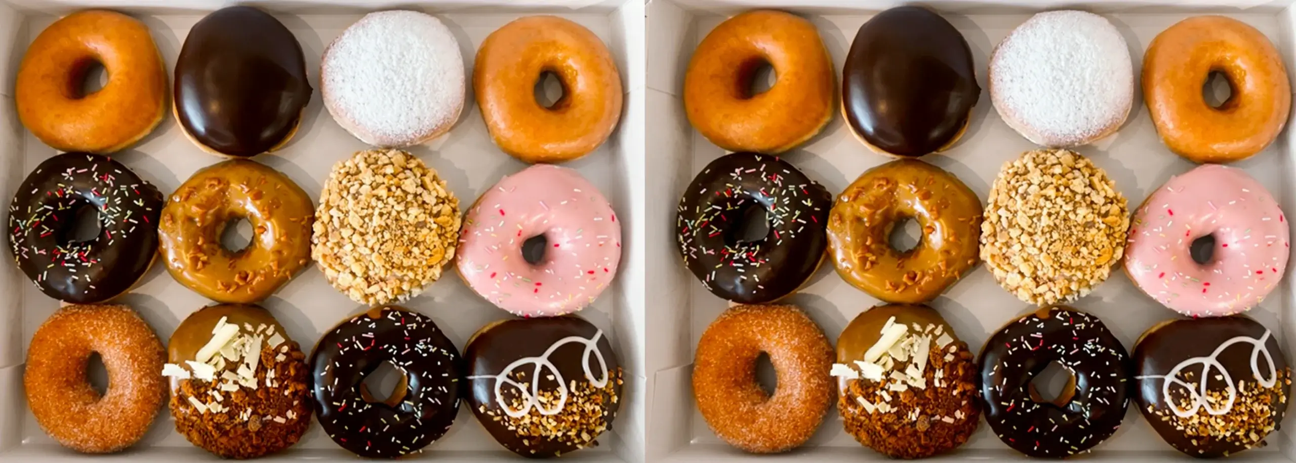 Boîte de 12 doughnuts assortiment Découverte Krispy Kreme