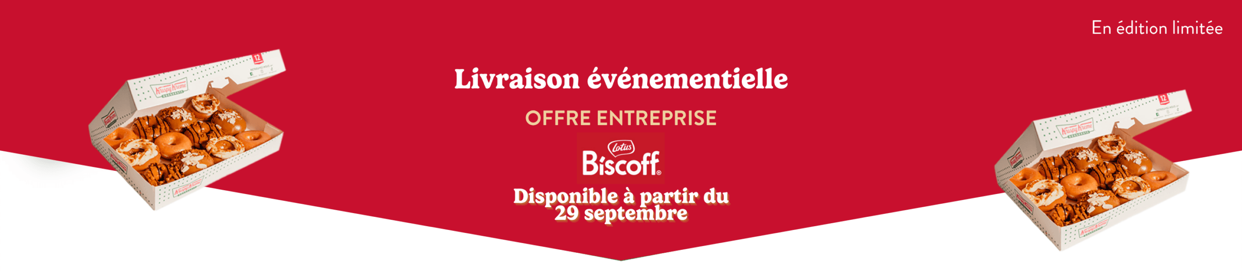 livraison entreprises doughnuts speculoos