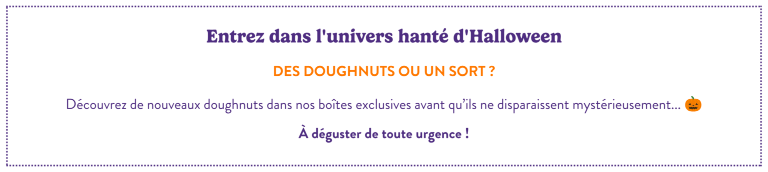 Livraison de dessert halloween événementiel