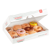 Boite de 12 découverte Krispy Kreme Boite de 12 découverte Krispy Kreme